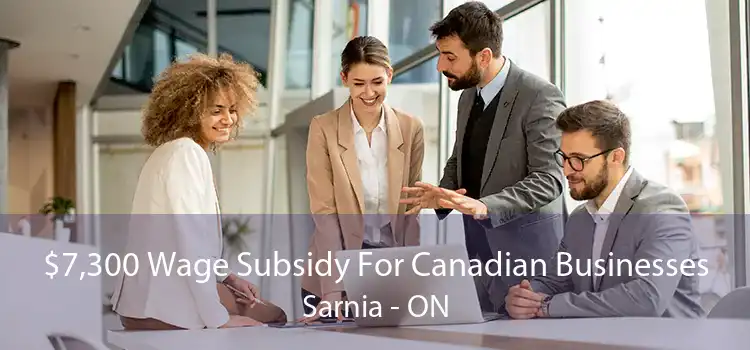 $7,300 Wage Subsidy For Canadian Businesses Sarnia - ON